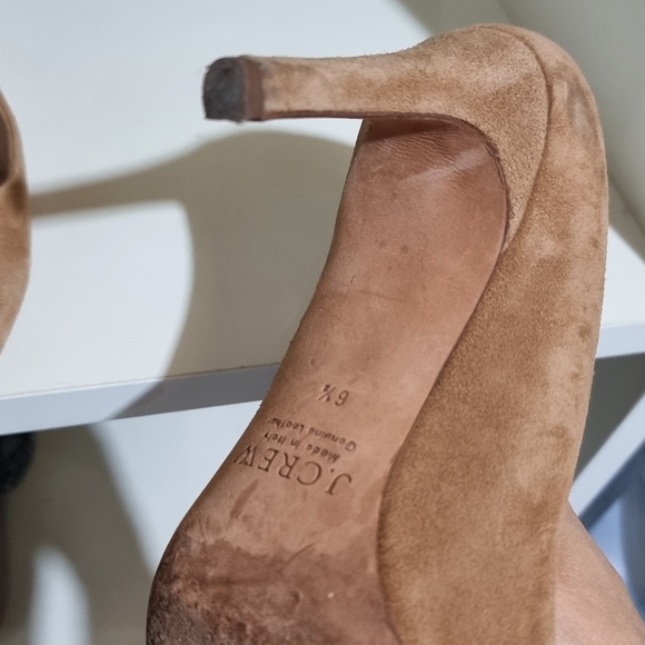 J.crew suede leather classic heels - Picture 4 of 8
